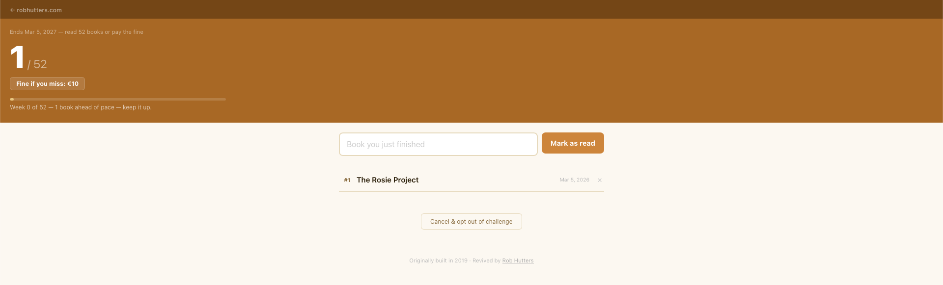 52books app screenshot